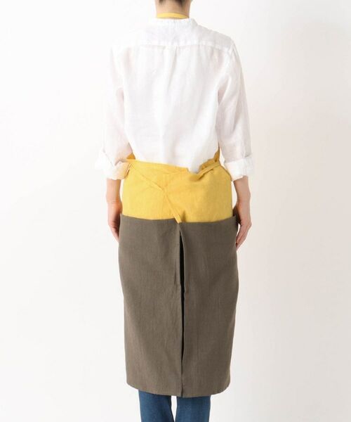 212 KITCHEN STORE / トゥーワントゥーキッチン ストア インテリア・生活雑貨・ホビー・ステーショナリー | チムニーエプロン リネン YE | 詳細3