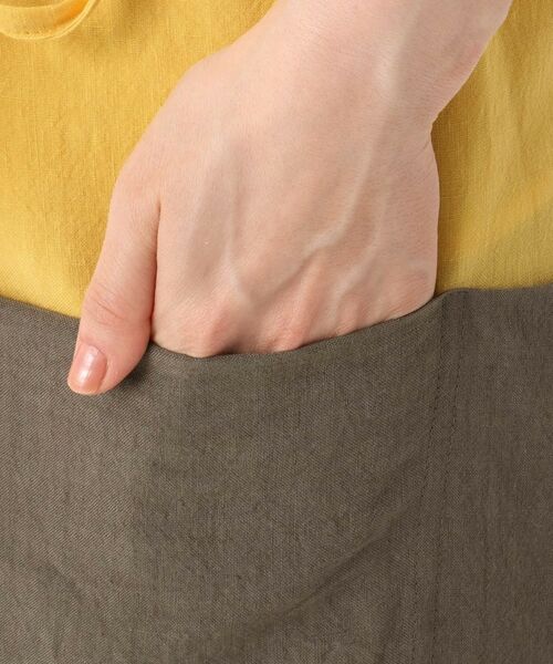 212 KITCHEN STORE / トゥーワントゥーキッチン ストア インテリア・生活雑貨・ホビー・ステーショナリー | チムニーエプロン リネン YE | 詳細6