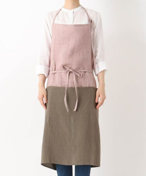 212 KITCHEN STORE / トゥーワントゥーキッチン ストア インテリア・生活雑貨・ホビー・ステーショナリー | チムニーエプロン リネン SMPK | 詳細1