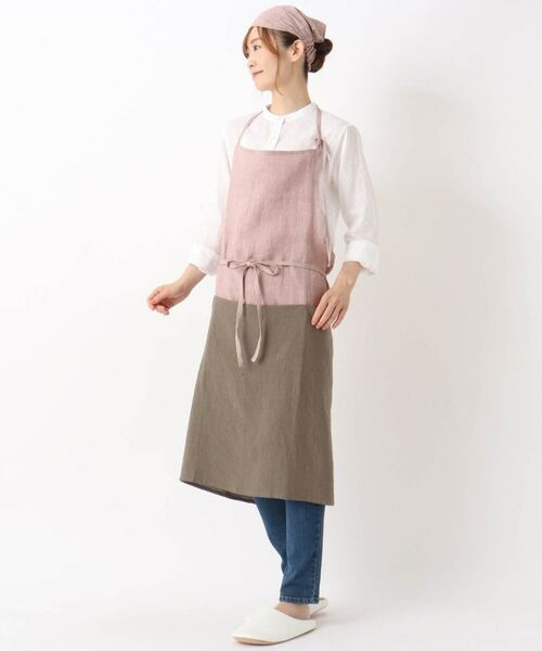 212 KITCHEN STORE / トゥーワントゥーキッチン ストア インテリア・生活雑貨・ホビー・ステーショナリー | チムニーエプロン リネン SMPK | 詳細10