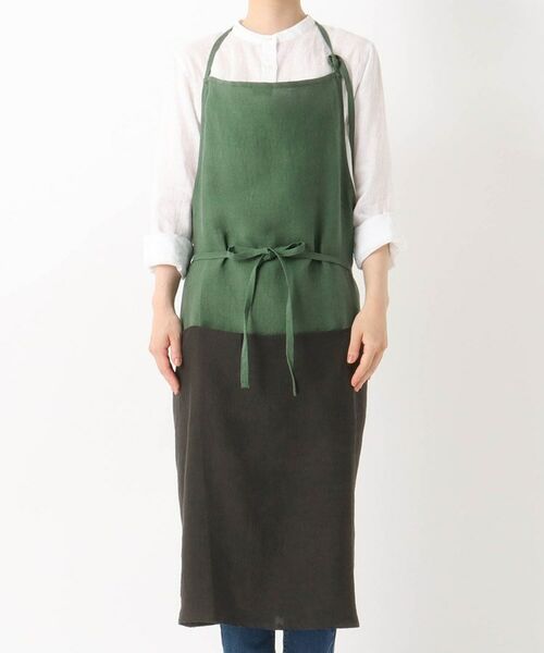 212 KITCHEN STORE / トゥーワントゥーキッチン ストア インテリア・生活雑貨・ホビー・ステーショナリー | チムニーエプロン リネン OV | 詳細1