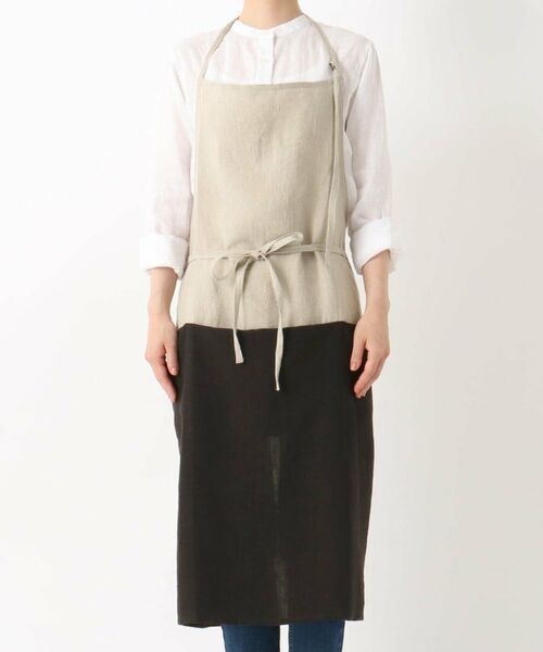 212 KITCHEN STORE / トゥーワントゥーキッチン ストア インテリア・生活雑貨・ホビー・ステーショナリー | チムニーエプロン リネン KN | 詳細1