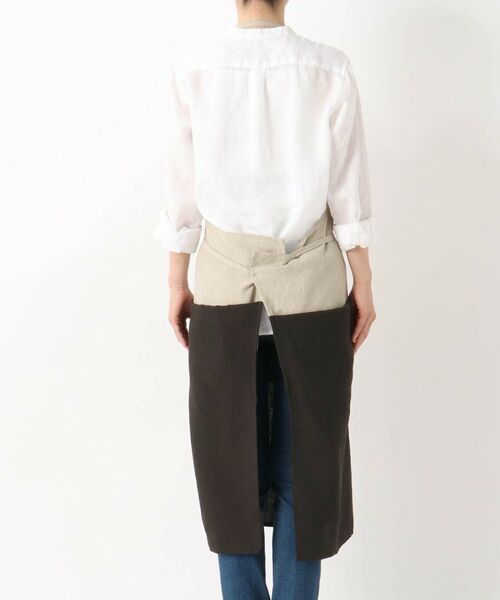 212 KITCHEN STORE / トゥーワントゥーキッチン ストア インテリア・生活雑貨・ホビー・ステーショナリー | チムニーエプロン リネン KN | 詳細3