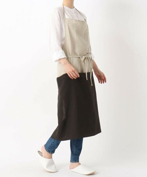 212 KITCHEN STORE / トゥーワントゥーキッチン ストア インテリア・生活雑貨・ホビー・ステーショナリー | チムニーエプロン リネン KN | 詳細9