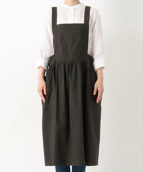 212 KITCHEN STORE / トゥーワントゥーキッチン ストア インテリア・生活雑貨・ホビー・ステーショナリー | ピナフォアエプロン DR BK | 詳細1