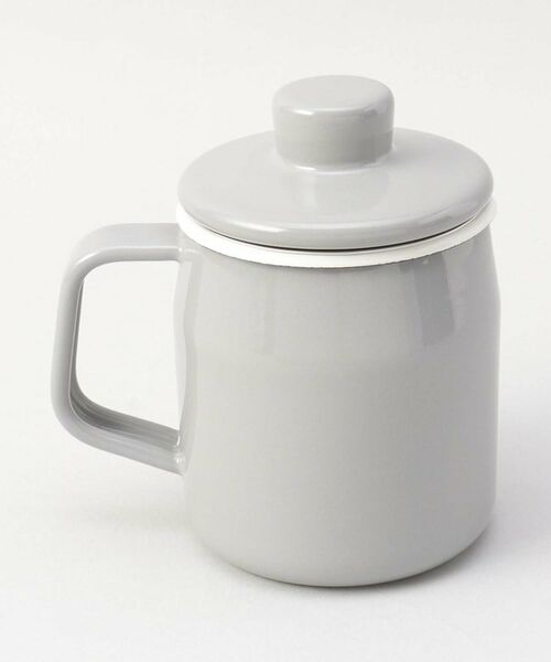 212 KITCHEN STORE / トゥーワントゥーキッチン ストア キッチンツール | フィルトミニ オイルポット0.35L ライトグレー ＜富士ホーロー＞ | 詳細2