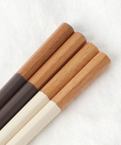 212 KITCHEN STORE / トゥーワントゥーキッチン ストア インテリア・生活雑貨・ホビー・ステーショナリー | やさしい彩 箸・箸置セット キナリ・クルミ | 詳細3