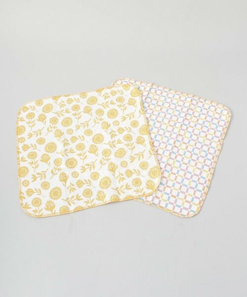 212 KITCHEN STORE / トゥーワントゥーキッチン ストア インテリア・生活雑貨・ホビー・ステーショナリー | フラワーディッシュクロス2PCSセット YE | 詳細1
