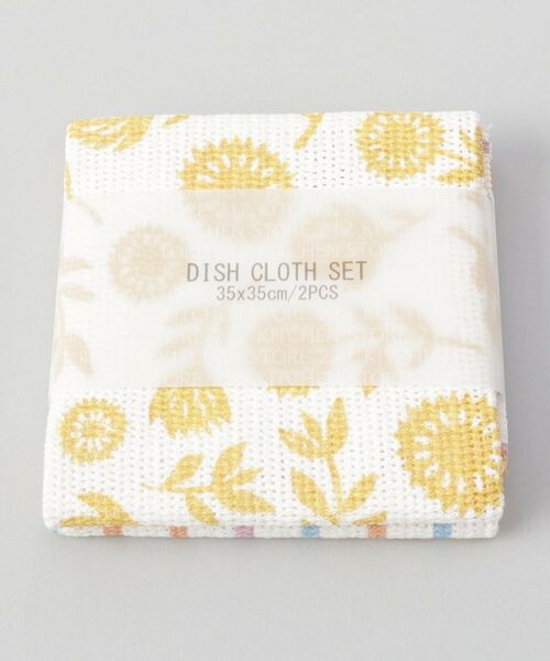 212 KITCHEN STORE / トゥーワントゥーキッチン ストア インテリア・生活雑貨・ホビー・ステーショナリー | フラワーディッシュクロス2PCSセット YE | 詳細10