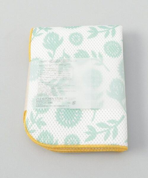 212 KITCHEN STORE / トゥーワントゥーキッチン ストア インテリア・インテリア雑貨 | 抗菌ドライングマットM フラワー グリーン | 詳細6