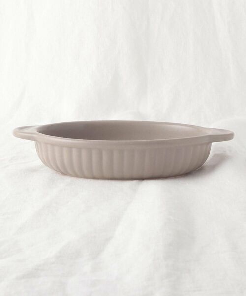 212 KITCHEN STORE / トゥーワントゥーキッチン ストア 食器 | 耐熱楕円グラタン グレー | 詳細2