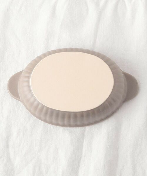 212 KITCHEN STORE / トゥーワントゥーキッチン ストア 食器 | 耐熱楕円グラタン グレー | 詳細4