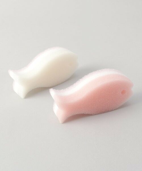 212 KITCHEN STORE / トゥーワントゥーキッチン ストア インテリア・インテリア雑貨 | おさかなスポンジ さくら 2個入り ＜marna マーナ＞ | 詳細2