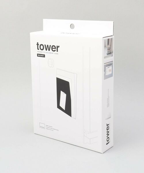 212 KITCHEN STORE / トゥーワントゥーキッチン ストア キッチンツール | マグネットプリントケース WH 山崎実業 ＜tower タワー＞ | 詳細5