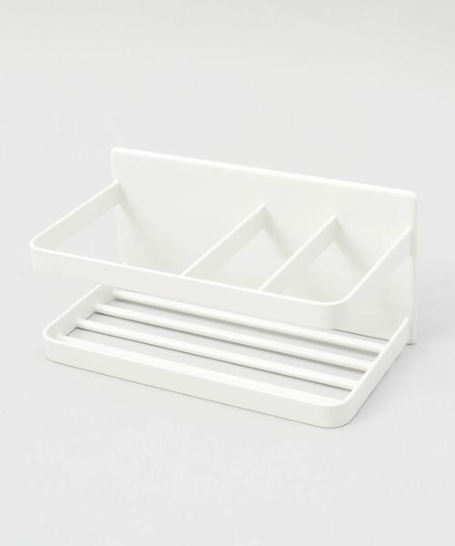 212 KITCHEN STORE / トゥーワントゥーキッチン ストア インテリア・インテリア雑貨 | マグネットスポンジ＆ボトルホルダー WH 山崎実業 ＜tower タワー＞ | 詳細1