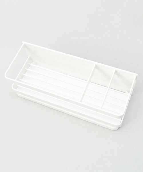 212 KITCHEN STORE / トゥーワントゥーキッチン ストア インテリア・インテリア雑貨 | マグネットスポンジ＆ディスペンサーラック トレー付き WH 山崎実業 ＜tower タワー＞ | 詳細2