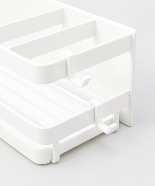 212 KITCHEN STORE / トゥーワントゥーキッチン ストア インテリア・インテリア雑貨 | マグネットスポンジ＆ディスペンサーラック トレー付き WH 山崎実業 ＜tower タワー＞ | 詳細5