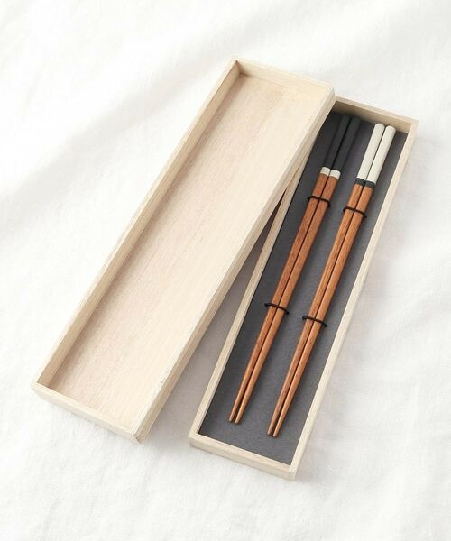 212 KITCHEN STORE / トゥーワントゥーキッチン ストア インテリア・生活雑貨・ホビー・ステーショナリー | ＆NE ハレとケ 若狭塗り箸木箱入り 2膳セット WHBK | 詳細4