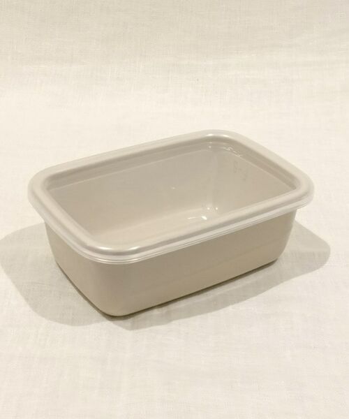 212 KITCHEN STORE / トゥーワントゥーキッチン ストア キッチンツール | レクタングル深型 S グレージュ 212K限定カラー ＜野田琺瑯＞（その他）