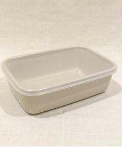 212 KITCHEN STORE / トゥーワントゥーキッチン ストア キッチンツール | レクタングル深型 L グレージュ 212K限定カラー ＜野田琺瑯＞