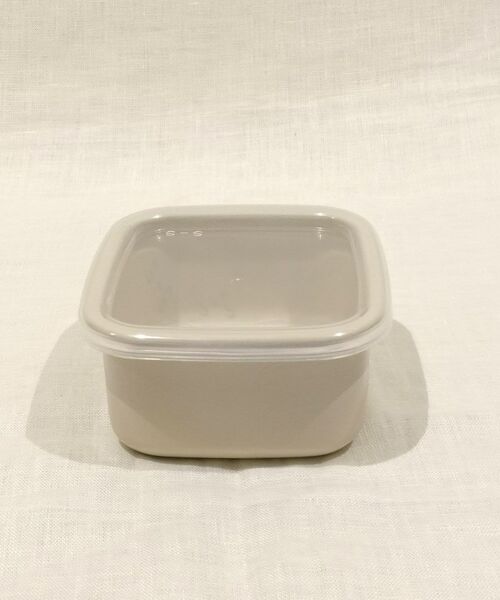 212 KITCHEN STORE / トゥーワントゥーキッチン ストア キッチンツール | スクウェア S グレージュ 212K限定カラー ＜野田琺瑯＞ | 詳細2