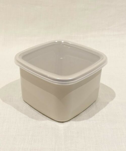 212 KITCHEN STORE / トゥーワントゥーキッチン ストア キッチンツール | スクウェア M グレージュ 212K限定カラー ＜野田琺瑯＞ | 詳細1