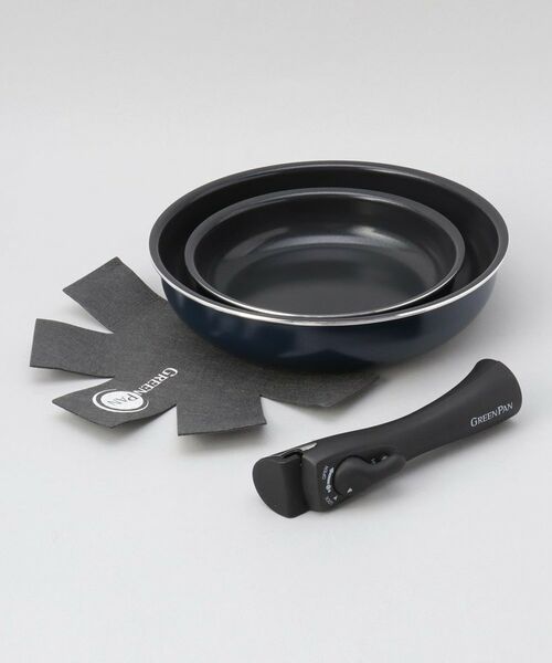 212 KITCHEN STORE / トゥーワントゥーキッチン ストア キッチンツール | クリックシェフ 4点セット BL ＜GREEN PAN グリーンパン＞ | 詳細1