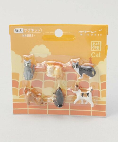 212 KITCHEN STORE / トゥーワントゥーキッチン ストア キッチンツール | ミニマグネット ６個入 猫柄Ｂ | 詳細14