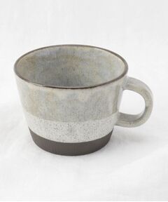 212 KITCHEN STORE / トゥーワントゥーキッチン ストア グラス・マグカップ | 掛け分け マグカップ 黒土 GY