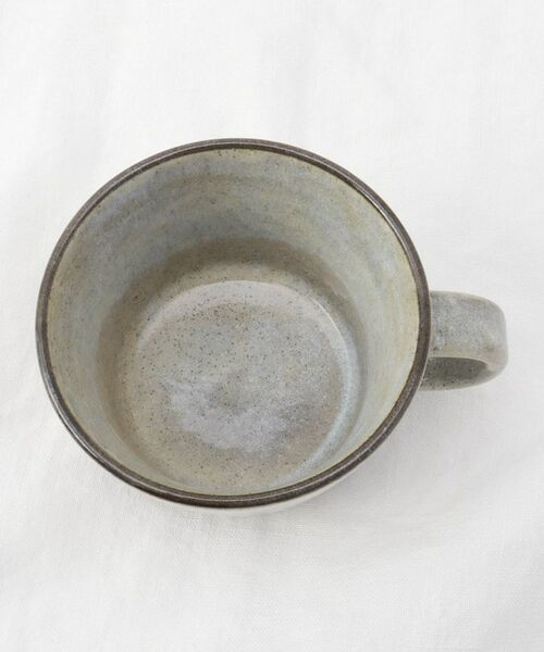 212 KITCHEN STORE / トゥーワントゥーキッチン ストア グラス・マグカップ | 掛け分け マグカップ 黒土 GY | 詳細3