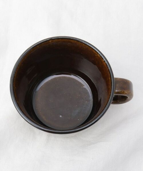 212 KITCHEN STORE / トゥーワントゥーキッチン ストア グラス・マグカップ | 掛け分け マグカップ 黒土 BR | 詳細3