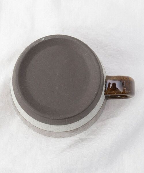 212 KITCHEN STORE / トゥーワントゥーキッチン ストア グラス・マグカップ | 掛け分け マグカップ 黒土 BR | 詳細4