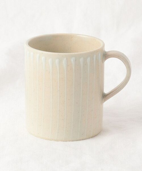 212 KITCHEN STORE / トゥーワントゥーキッチン ストア グラス・マグカップ | イッチンストライプマグ ホワイト | 詳細1