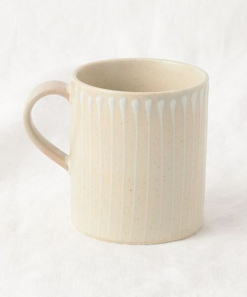 212 KITCHEN STORE / トゥーワントゥーキッチン ストア グラス・マグカップ | イッチンストライプマグ ホワイト | 詳細2