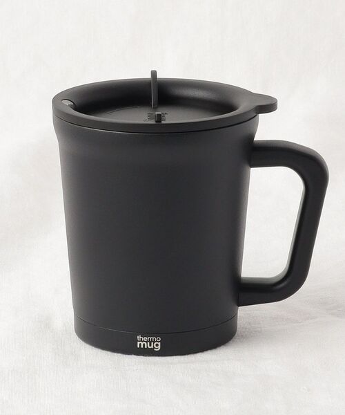 212 KITCHEN STORE / トゥーワントゥーキッチン ストア グラス・マグカップ | ダブルマグ オールブラック | 詳細1