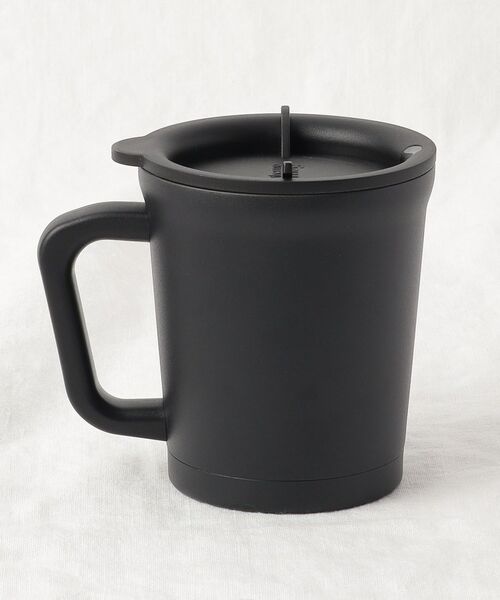 212 KITCHEN STORE / トゥーワントゥーキッチン ストア グラス・マグカップ | ダブルマグ オールブラック | 詳細2