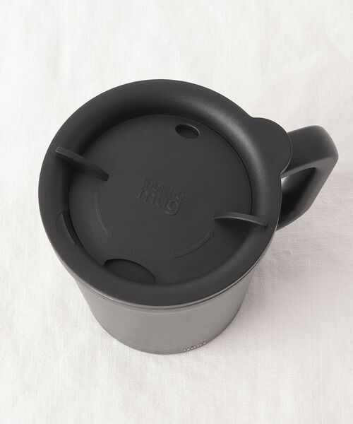 212 KITCHEN STORE / トゥーワントゥーキッチン ストア グラス・マグカップ | ダブルマグ オールブラック | 詳細4