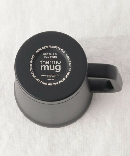 212 KITCHEN STORE / トゥーワントゥーキッチン ストア グラス・マグカップ | ダブルマグ オールブラック | 詳細5