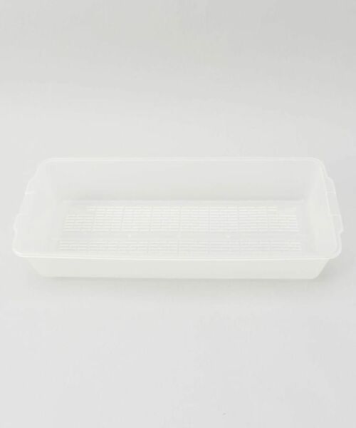 212 KITCHEN STORE / トゥーワントゥーキッチン ストア キッチンツール | 楽ック豆腐トレー付き　盛り皿スリム | 詳細3