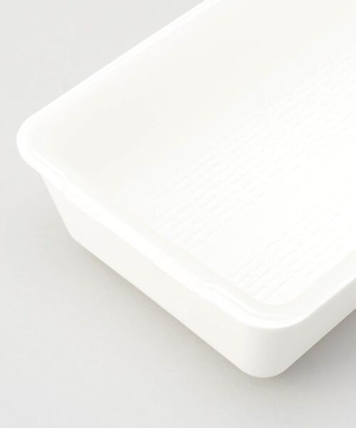 212 KITCHEN STORE / トゥーワントゥーキッチン ストア キッチンツール | 楽ック豆腐トレー付き　盛り皿スリム | 詳細4