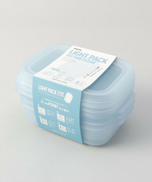 212 KITCHEN STORE / トゥーワントゥーキッチン ストア キッチンツール | ライトパックセカンドクリア 500ml 3P ＜TAKEYA タケヤ＞ | 詳細4