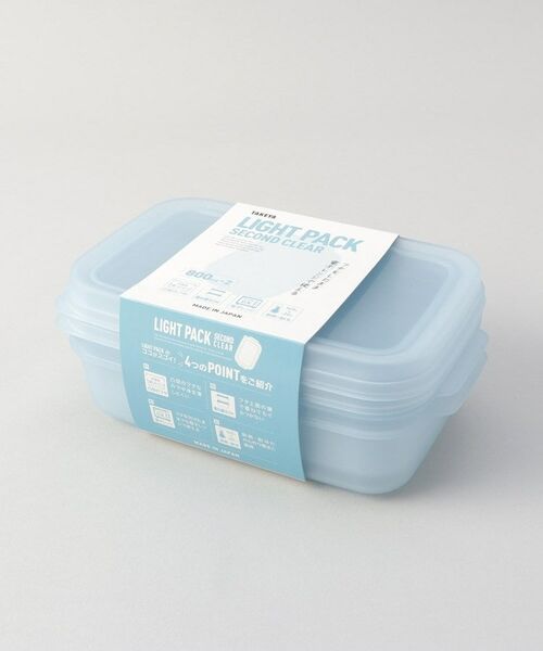 212 KITCHEN STORE / トゥーワントゥーキッチン ストア キッチンツール | ライトパックセカンドクリア 800ml 2P ＜TAKEYA タケヤ＞ | 詳細4
