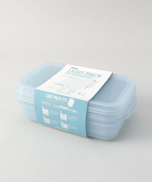 212 KITCHEN STORE / トゥーワントゥーキッチン ストア キッチンツール | ライトパックセカンドクリア 1200ml 2P ＜TAKEYA タケヤ＞ | 詳細4