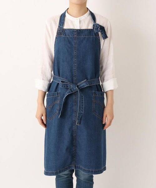 212 KITCHEN STORE / トゥーワントゥーキッチン ストア インテリア・生活雑貨・ホビー・ステーショナリー | APエプロン デニム102 | 詳細1