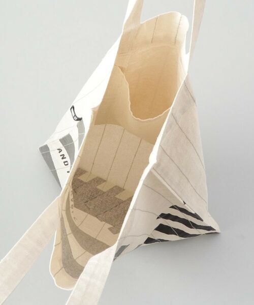 212 KITCHEN STORE / トゥーワントゥーキッチン ストア バッグ | キルトトートバック ジオボーダーGY | 詳細5