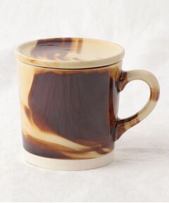 212 KITCHEN STORE / トゥーワントゥーキッチン ストア グラス・マグカップ | マーブル 蓋つきマグ BR