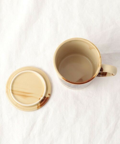 212 KITCHEN STORE / トゥーワントゥーキッチン ストア グラス・マグカップ | マーブル 蓋つきマグ BR | 詳細4