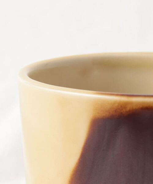 212 KITCHEN STORE / トゥーワントゥーキッチン ストア グラス・マグカップ | マーブル 蓋つきマグ BR | 詳細5