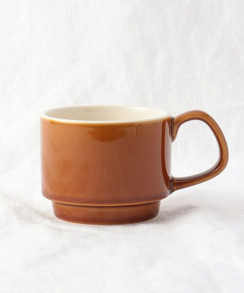 212 KITCHEN STORE / トゥーワントゥーキッチン ストア グラス・マグカップ | スタックマグ 330ml ブラウン | 詳細1