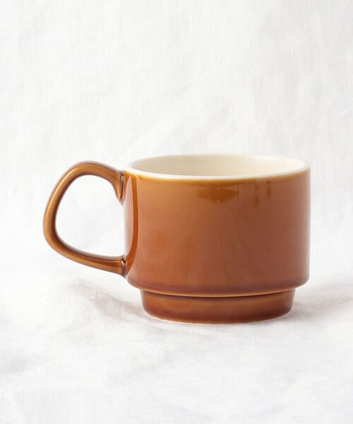 212 KITCHEN STORE / トゥーワントゥーキッチン ストア グラス・マグカップ | スタックマグ 330ml ブラウン | 詳細2